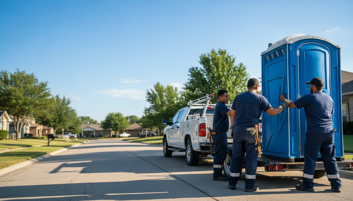 Portable Toilet Rental in Columbus, KY near me